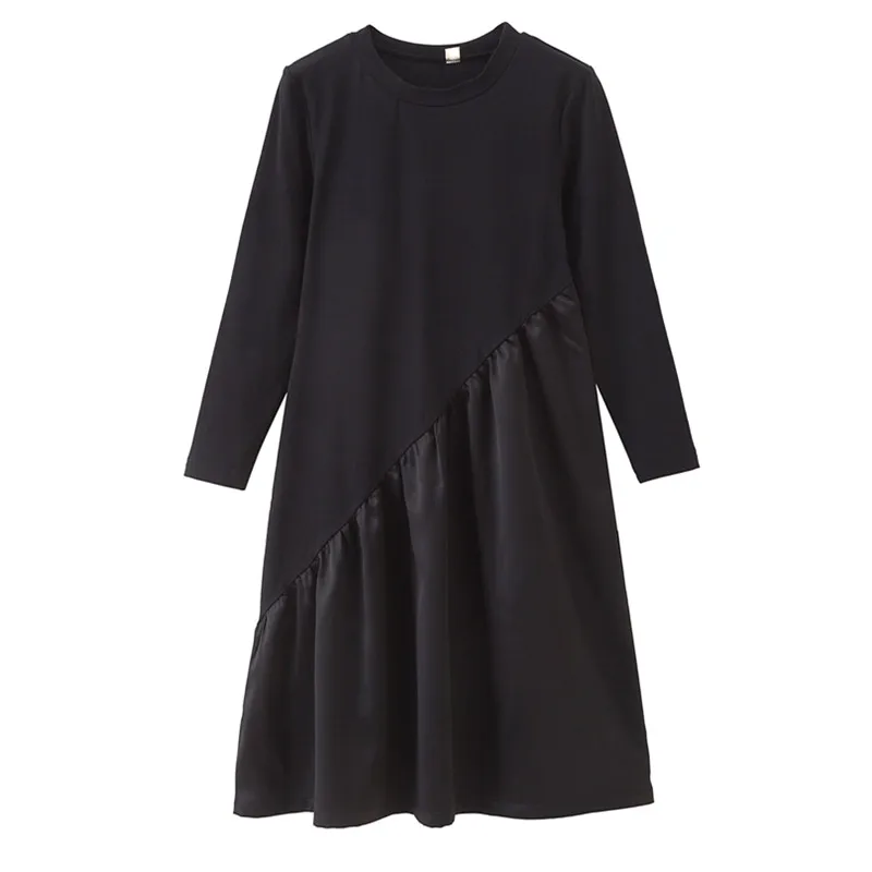 Повседневное Хлопковое платье-клеш для девочек-подростков от 3 до 4 лет на весну и