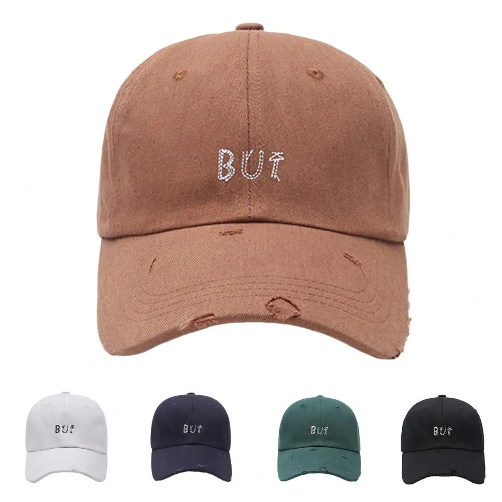 

Men Women Plain Curved Sun Visor Baseball Cap Hat Solid Color Fashion Adjustable Caps