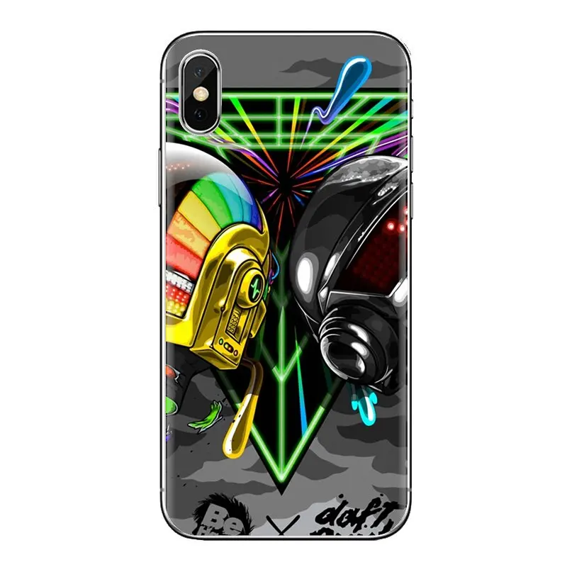 Cool Band Daft Punk Helmet For Xiaomi Redmi 4 3 3S Pro Mi3 Mi4 Mi4i Mi4C Mi5 Mi5S Mi Max Note 2 TPU Transparent Cases Covers |