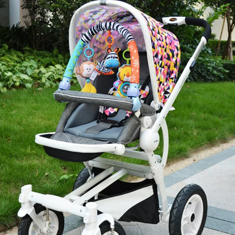 Детская подвесная игрушка QWZ детская кроватка для коляски погремушки сиденье