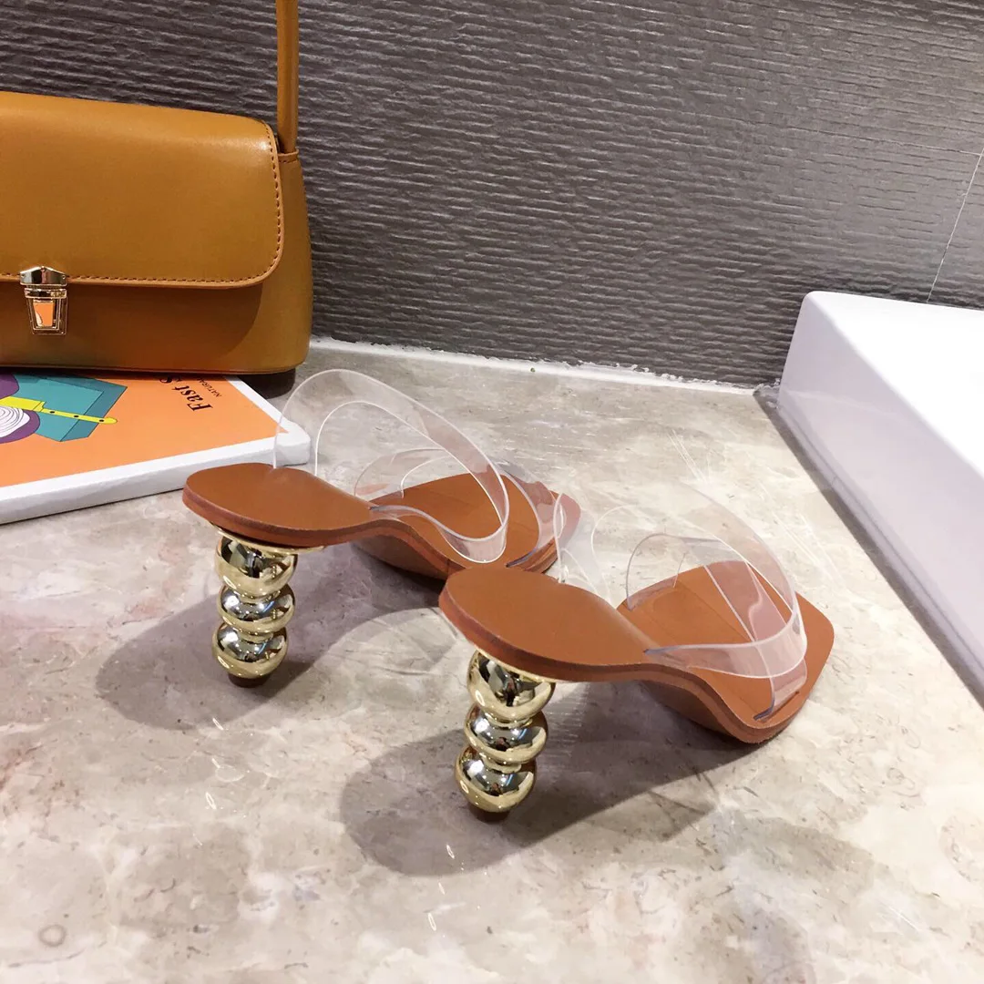 

2020 Women's shoes Unique high-heeled women's sandals from Europe and America