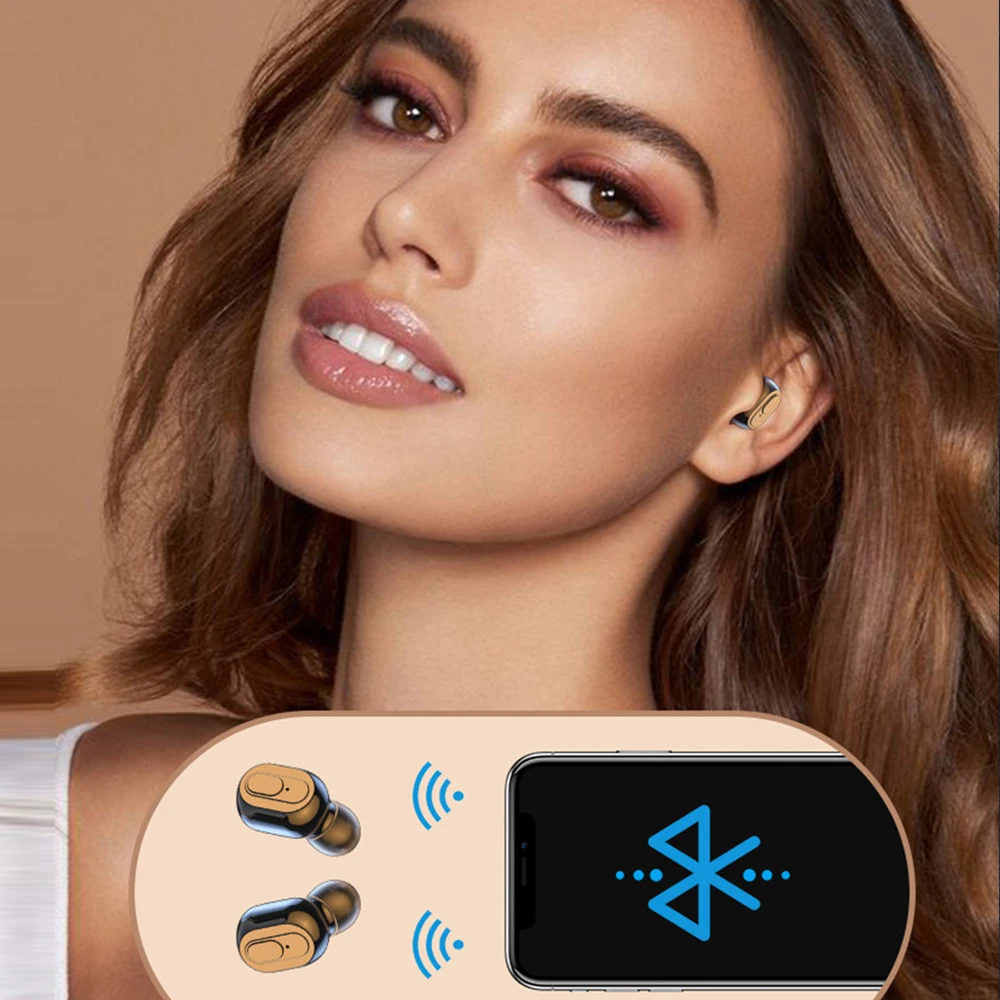 TWS Беспроводные наушники с мощным Bluetooth для LG Velvet 5G Wing W31 Plus V60 ThinQ V30 V40 G8x G8 K61 Q60