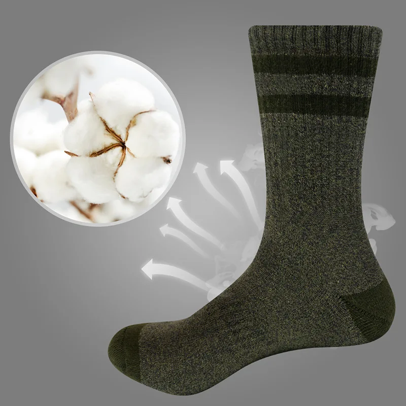 Sports Socks Terry Bottom Cycling Socks 5 PAIRS Hiking Socks Running Cotton Socks Sport Women Female Hiking Accessories Outdoor