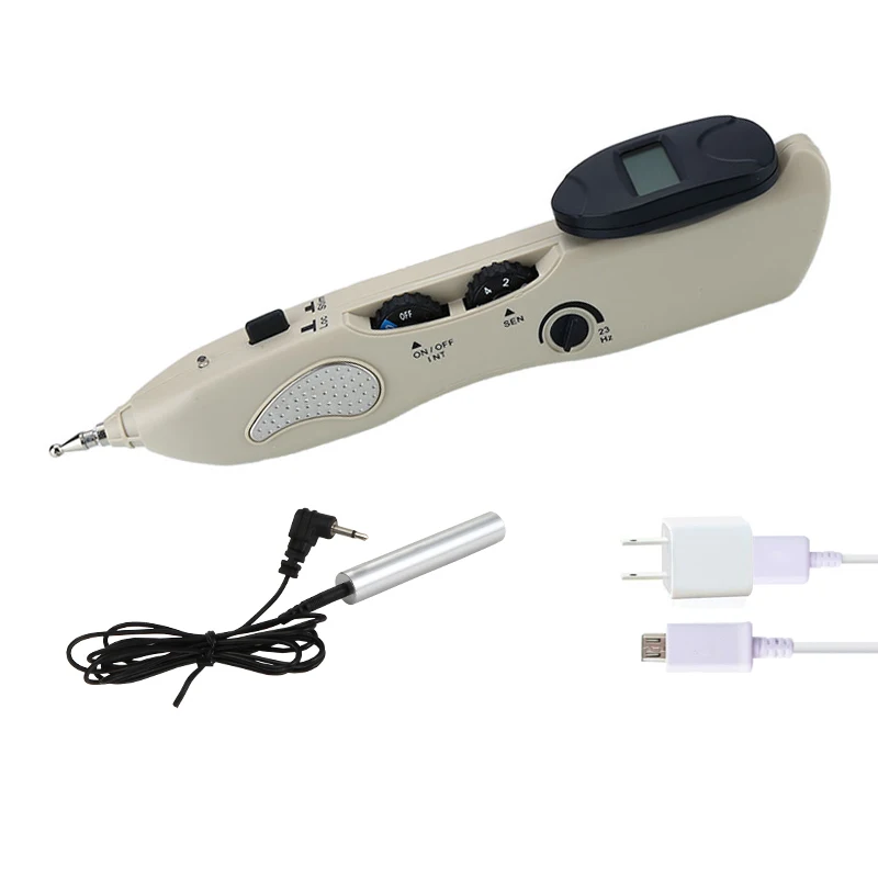 Ручка для акупунктурных меридианов электронный массаж лица и тела Акупунктура