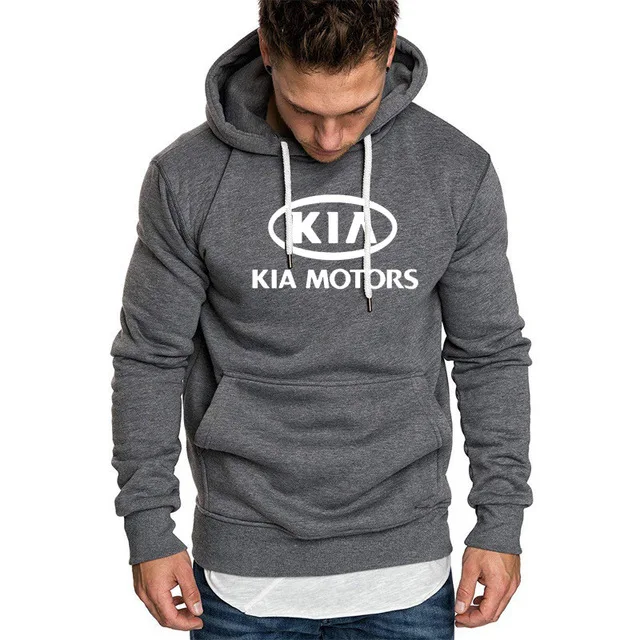 

2020NEW For Kia Car Logo Print Sweatshirt Spring Autumn Men Hoodie Hip Hop Harajuku Fashion Casual Hoody Fleece Tracksuit