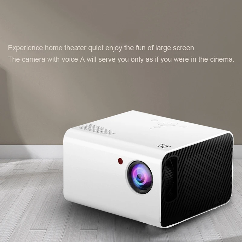 Проектор T10 AI Smart Voice 1080P домашний портативный проектор для родителей и детей