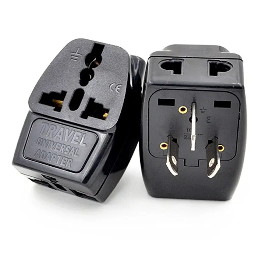 

Pack 3 Argentina, Uruguay, China, AU, NZ Type I Travel Adapter 3 Multi Outlet for World Plug AC100~250V 10A