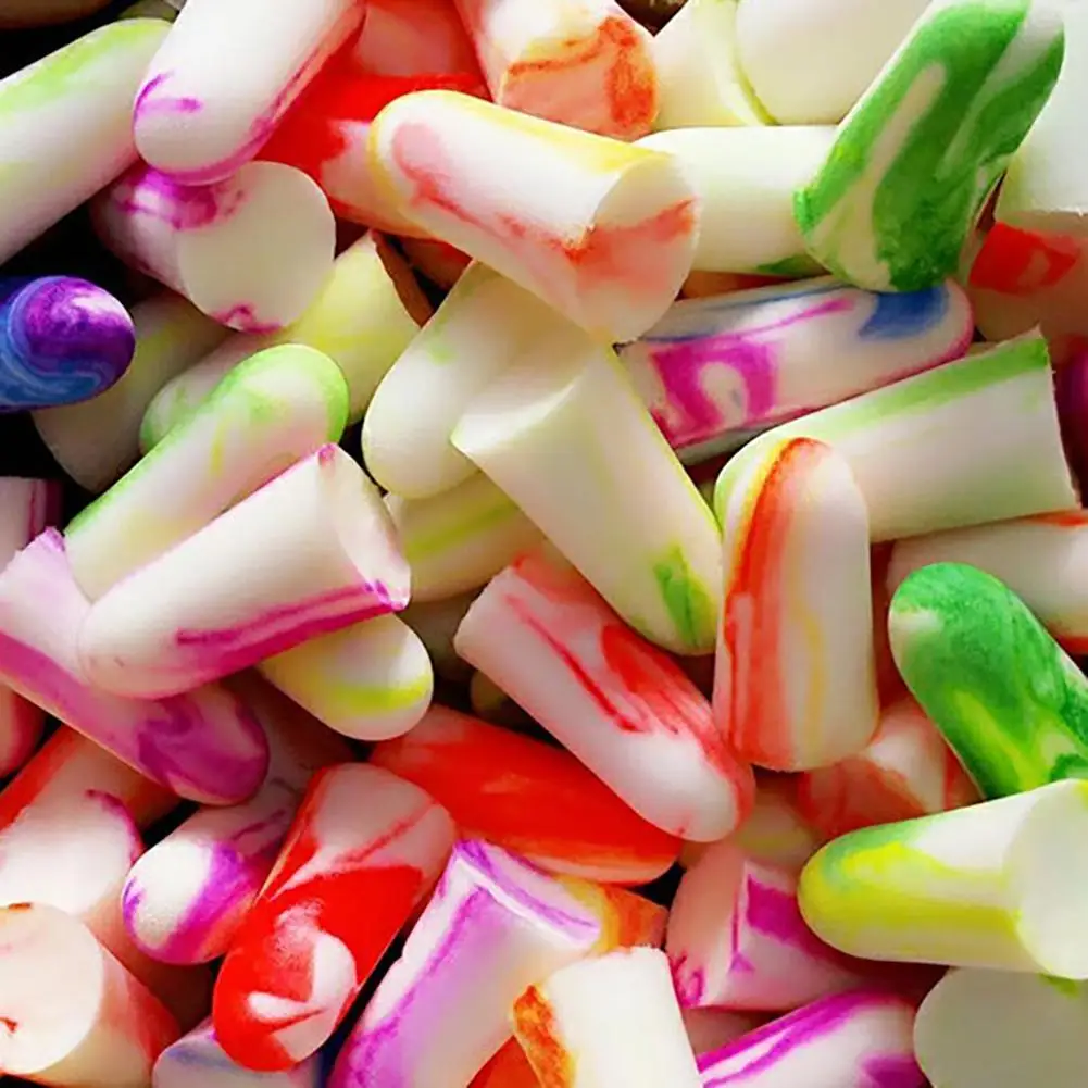 Мягкие затычки для ушей из пенопласта снижающие шум Protetor сна учебы путешествий