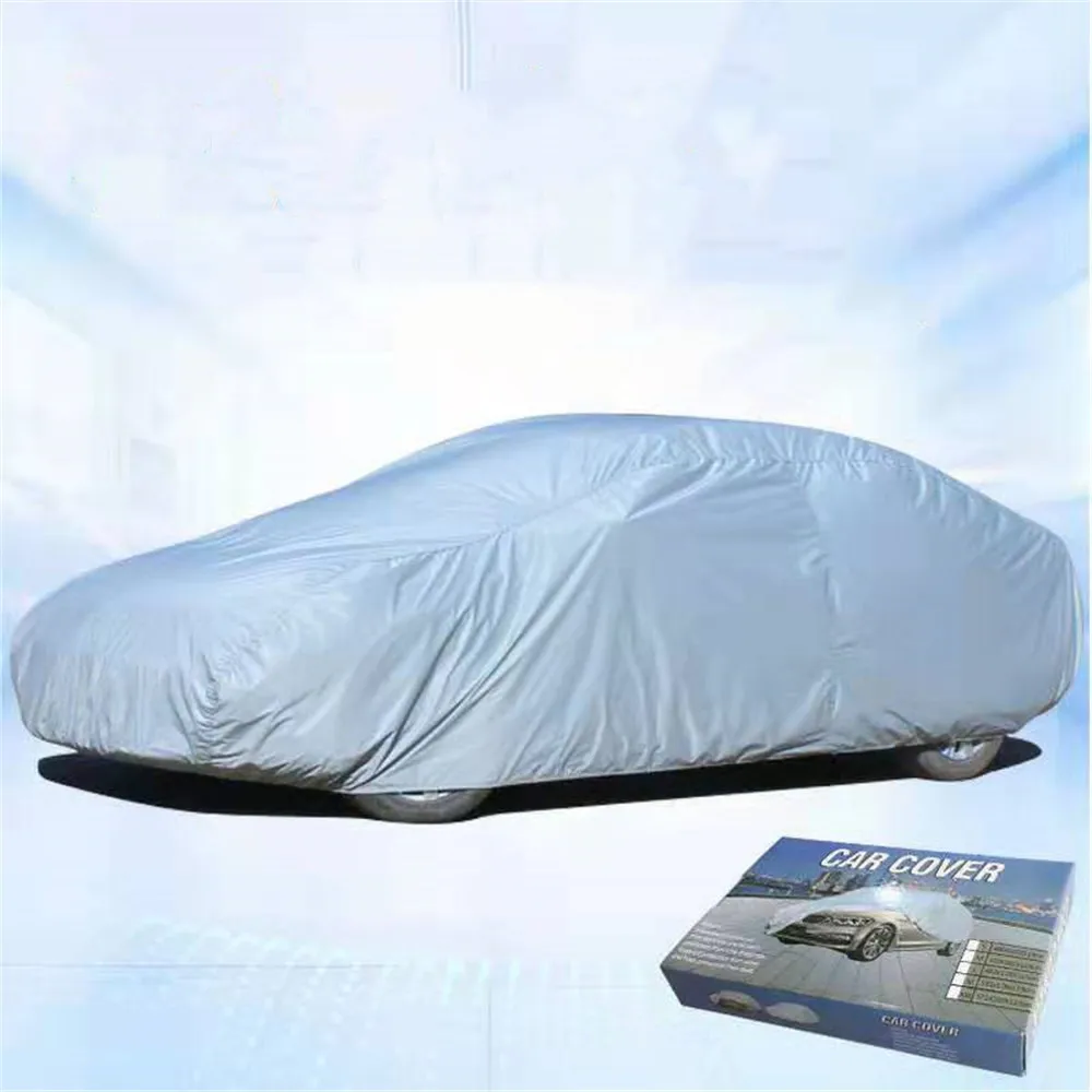 Водонепроницаемые автомобильные чехлы 170T с защитой от солнца УФ-лучей пыли дождя