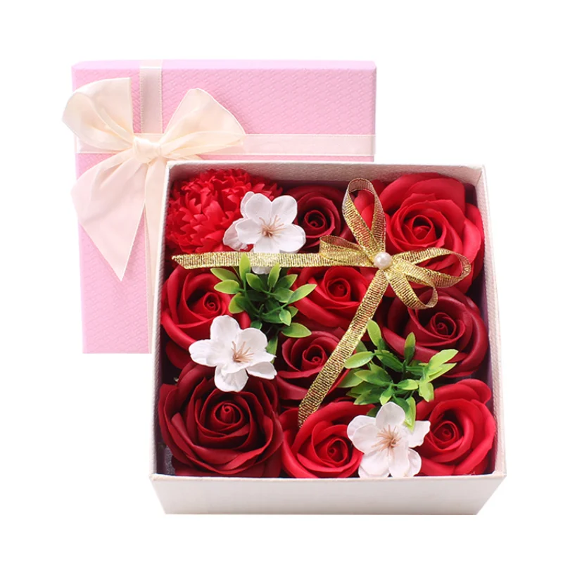 

Artificial Soap Rose Gift Valentine's Day Gift Christmas Surprise Idea Romantic Lifelike Durable Practical Soap Flower Crafts