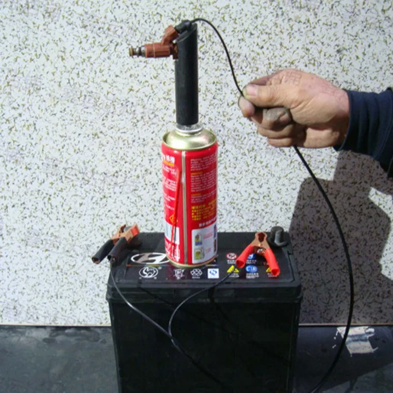 Транспортное средство Топливная форсунка флеш Cleaner адаптер DIY Kit инструмент для