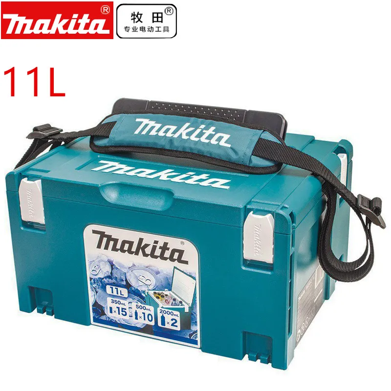 Чехол для коннектора Makita MAKPAC Cool Box 11 л 198254-2 Тип 3 литров + ремешок | Инструменты