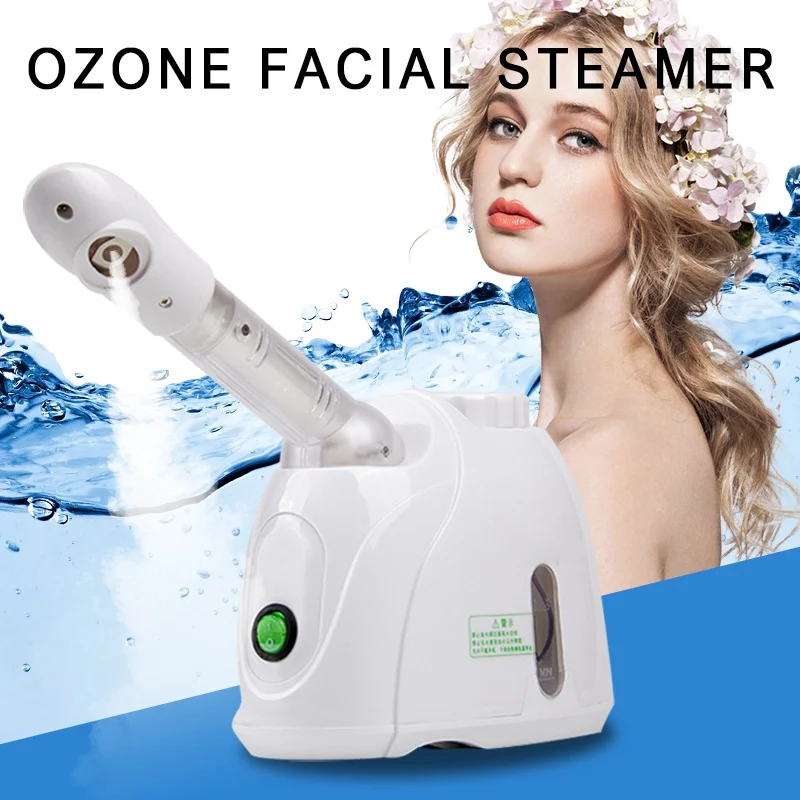 Home use Herbal Vaporizer Aroma Ozone Face Sauna Facial Steamer Thermal Steam Humidifier Whitening Moisturizing Skin Care Tool