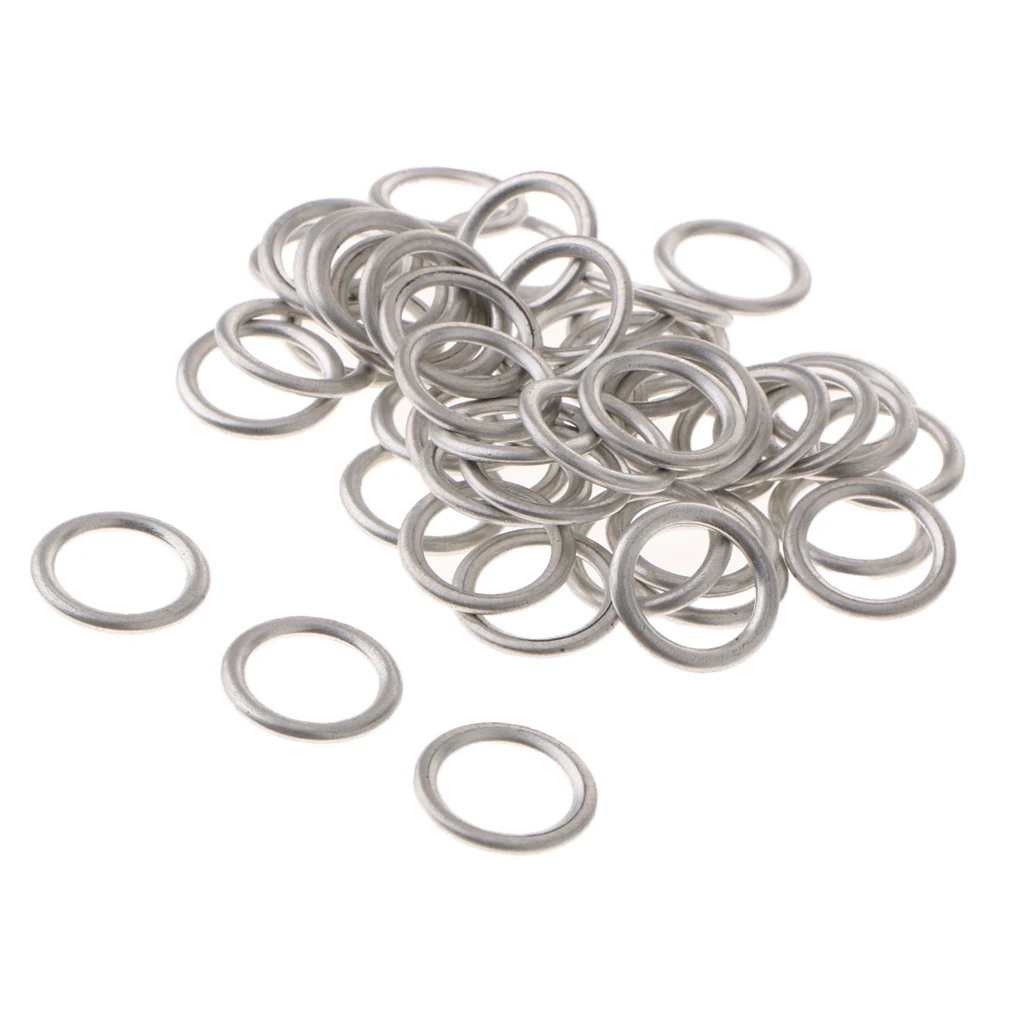 50 шт. Автомобильная маслоотводящая вилка раздавливающая шайба/прокладка для Audi S4