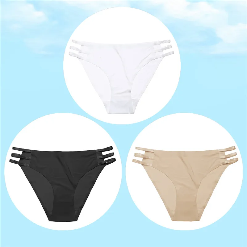 New Arrival Set 1 Бесшовные трусики, комфортные кружевные трусы для женщин, Ажурные кружевные трусики, женское нижнее белье, Модный комплект трусов 5 цветов, мягкое нижнее белье - Цвет: New Arrival Set 1