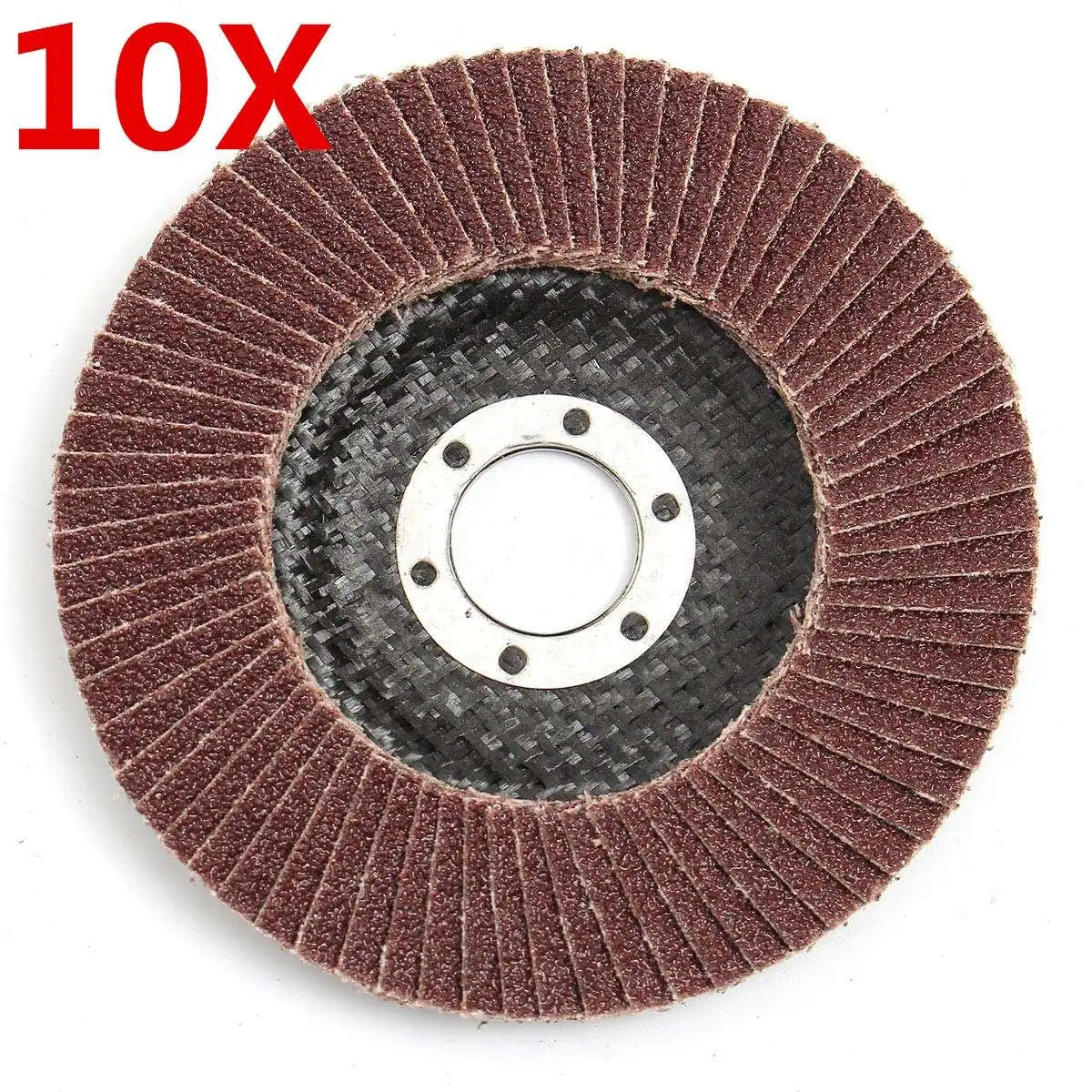 

10PCS Angle Grinder Wheels Zirconium Oxide 115mm Flap Sanding Discs Bore 40 Grit 22mm Hole Size Abrasive Tools
