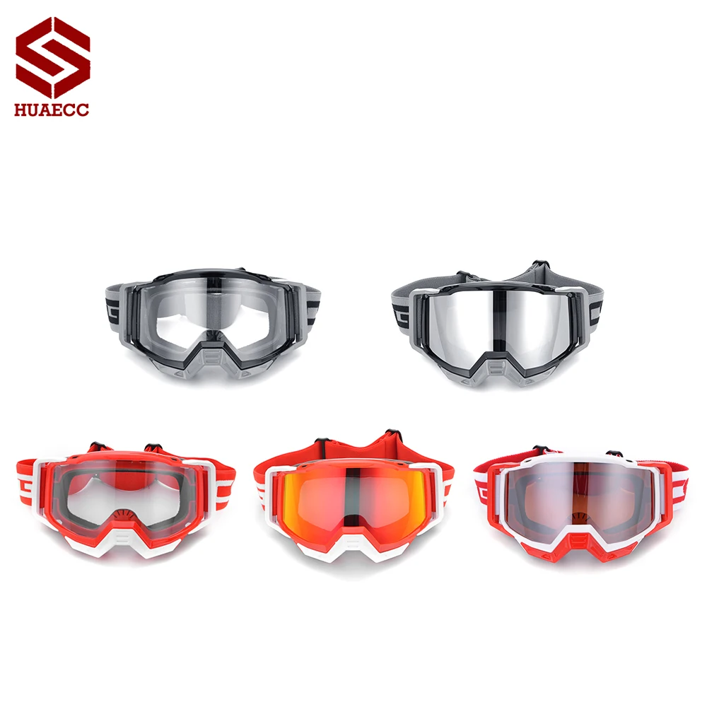 

Amazing Motocross Goggles Helmet Glasses + Clear Lens for Motorcycle ATV Dirt Bike Cycling Safety