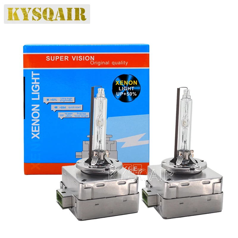 Ксеноновая лампа Super Vision 35 Вт 6000K D1S 55 D3S 5000K 4300K 8000K металлический лап 12 В