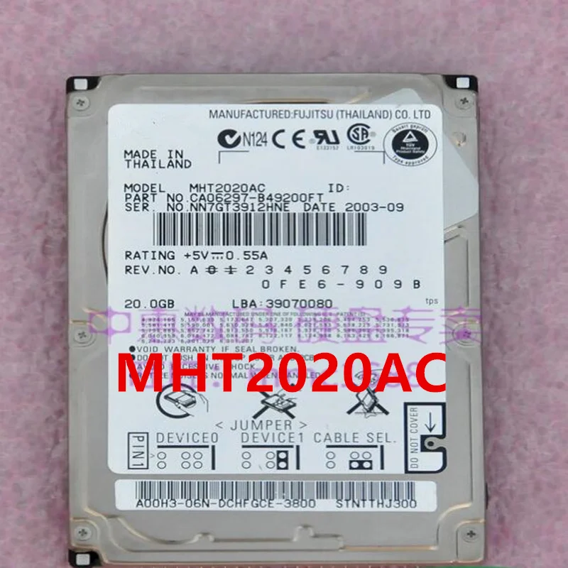 90%   HDD  Fujitsu 20GB 2, 5  2MB IDE 4200RPM   HDD  MHT2020AC