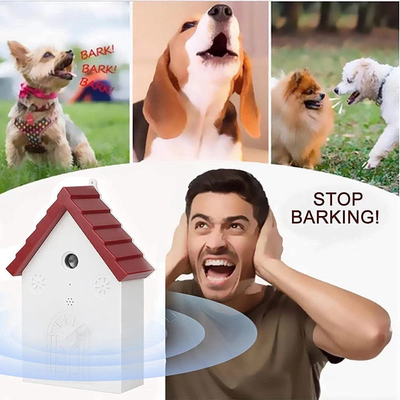 

Ultrasonic Dog Barking Deterrent Barking Control Anti-Barking Device Three-Frequency Non-Barking Control Device