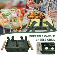picnic household kitchen supplies candle slow roast cheese ham bread grill portable ja55