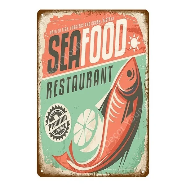 

Mom's Diner Wall Poster Breakfast Lunch Eat Drink Good Fast Food Vintage Metal Signs Pub Bar Home House Kitchen Decor YI-049