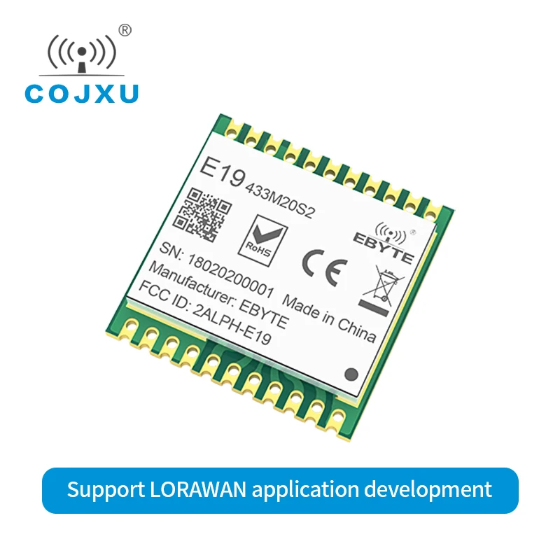 SX1278 LoRawan LoRa 433 МГц модуль 20 мм E19 433M20S2 SMD Беспроводная передача беспроводной