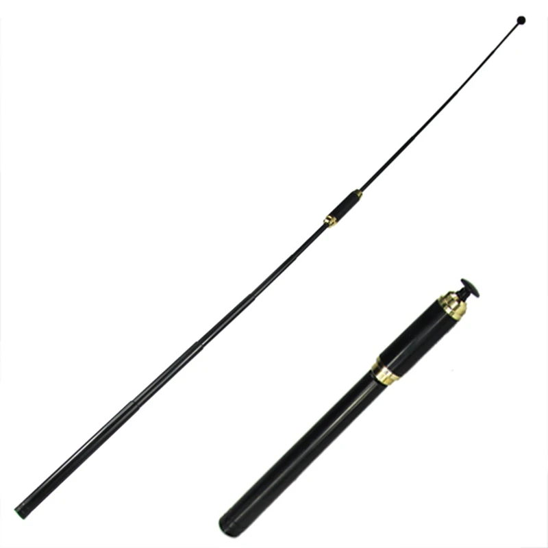 

1 Pcs AL800 VHF UHF Dual Band Sma-M Male Telescopic Antenna High Gain & 1 Pcs AL800 UHF VHF Telescopic BNC Antenna High Quality