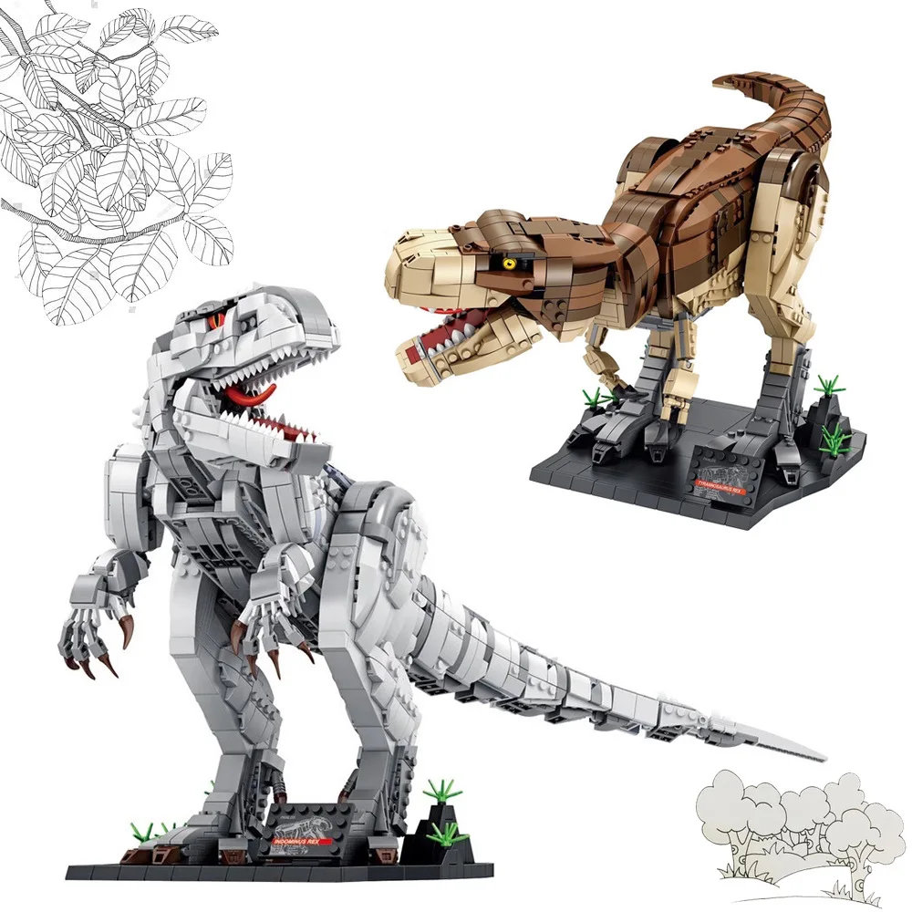 Парк и мир Юрского периода большой Т Рекс модель строительные блоки создатель