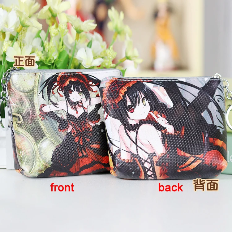 

Кошелек для монет с аниме свиданием и прямым кошельком токисаки Куруми, кошелек для мелочи