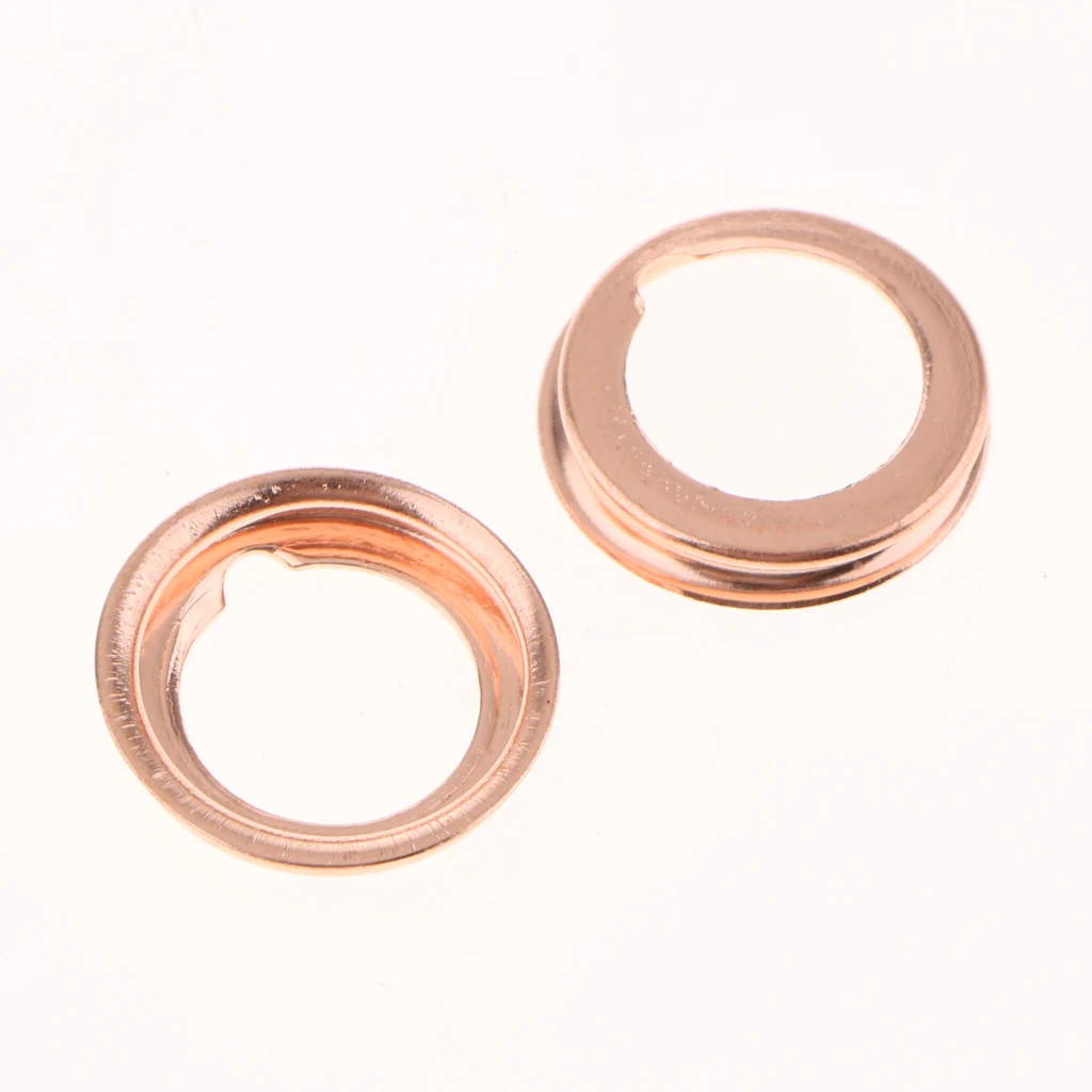 

50x M12 Metal Copper Oil Drain Plug Gasket Washer Fits 1026JA00A