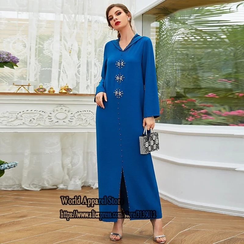 Abaya Dubai Kaftan Turkey Arabic Muslim Dress Islam Evening Party Dresses Abayas For Women Robe Longue Djellaba Femme Clothing