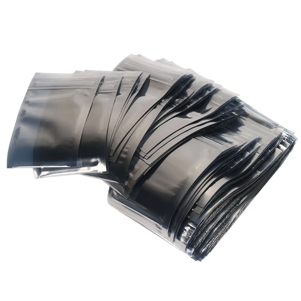 100 шт. Антистатическая Алюминиевая сумка для хранения антистатическая защитная