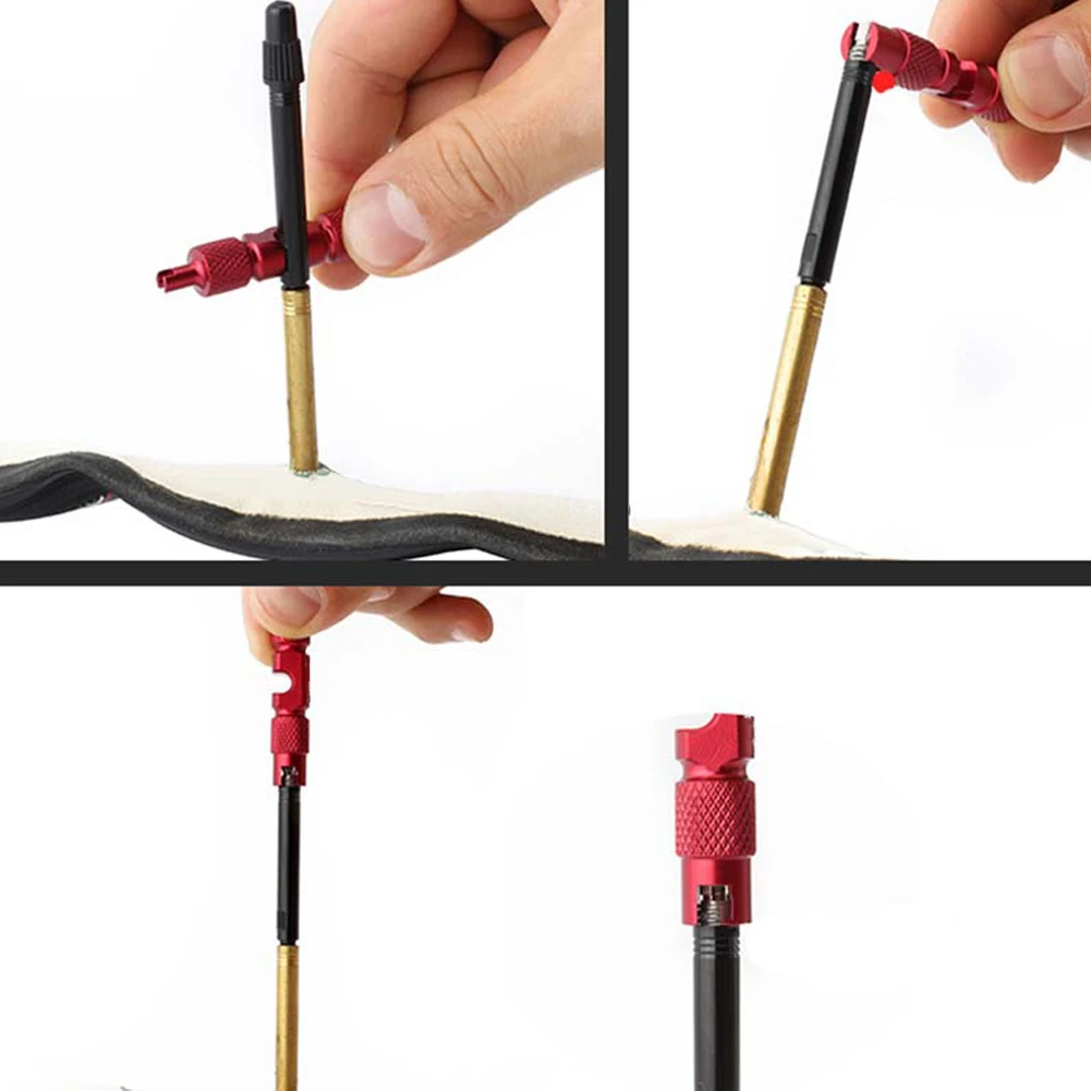 MTB Bike Wrench Valve Core Disassembly Tool Tubeless Cycle Schrader | Спорт и развлечения