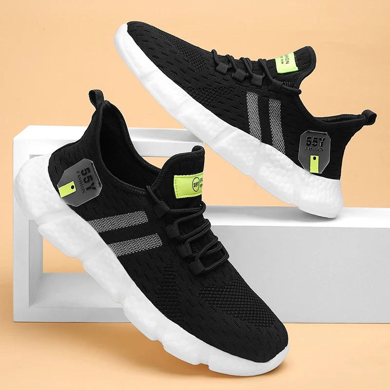 Мужские кроссовки светильник спортивная обувь для улицы удобная мужская бега