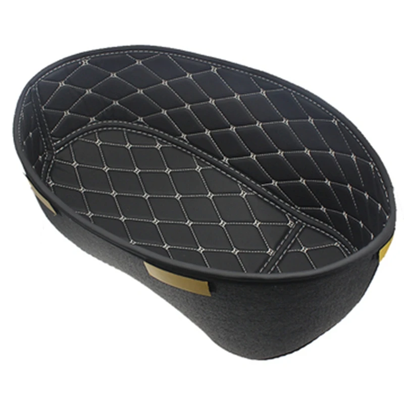

Motorcycle PU Rear Trunk Cargo Liner Protector Seat Bucket Pad for Vespa(Italy) GTS300 Accessories