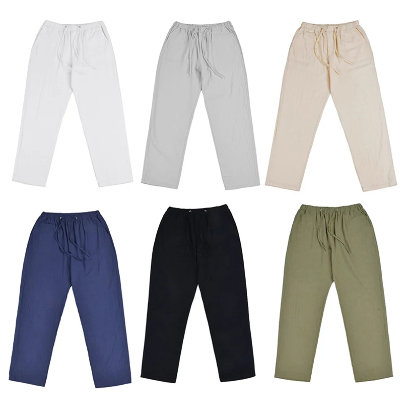 

Mens Streetwear Trousers Men Summer Autumn Vintage Pants Men Loose Wide Leg Overalls Tactical Pants Straight Sweatpants