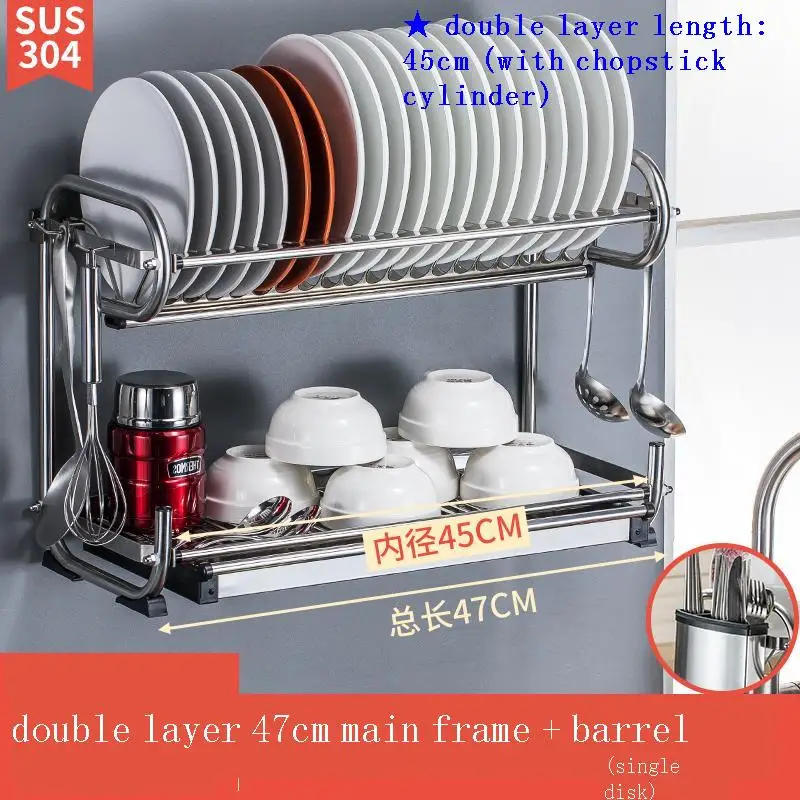 Cucina холодильник органайзер для кладовки De Rangement Нержавеющая сталь блюдо