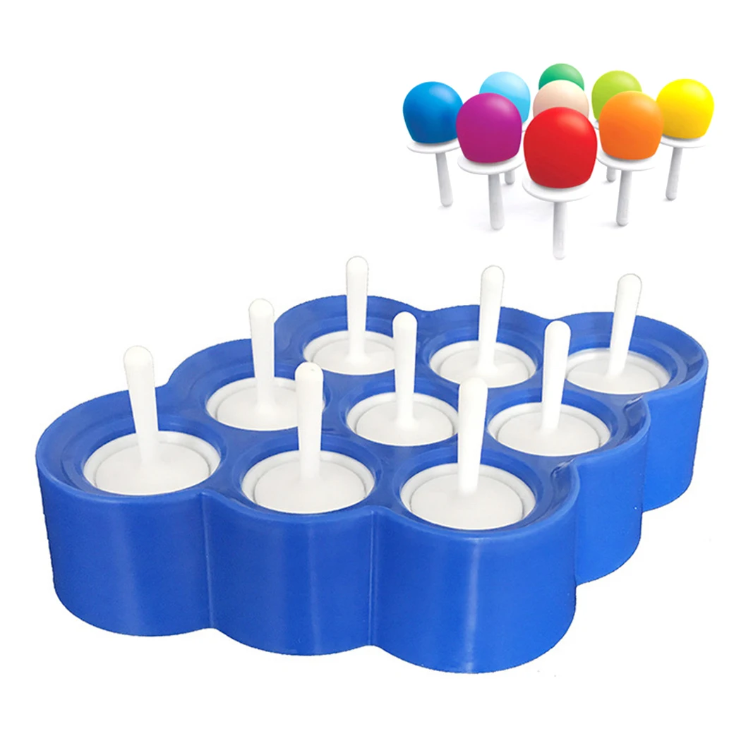 

Ice Cream Ice Pops Mold Portable Food Grade Popsicle Mould Ball Maker DIY Food Supplement Tools Fruit Shake Accessories