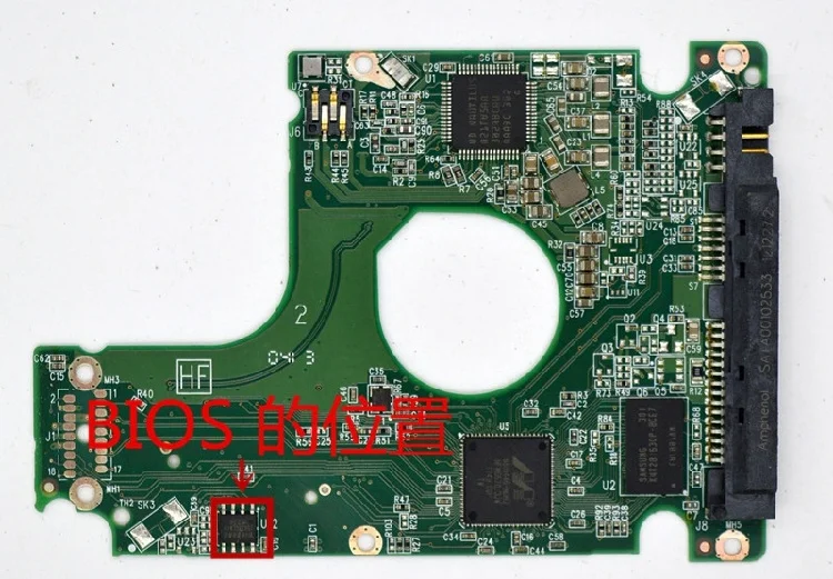 

2060-771931-000 HDD PCB logic board Good test hard disk circuit board WD5000LPVT 2060-771931-100