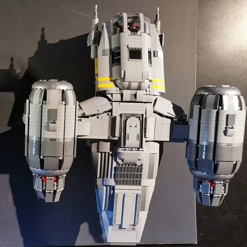 Модель UCS 37840 бритва гребня от Papaglop совместимая с Legoinglys Звездные строительные