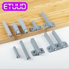 Задвижка-защелка для шкафа, скрытая фурнитура для мебели, Магнитная защелка для кухонного шкафа, мягкая ручка для дома