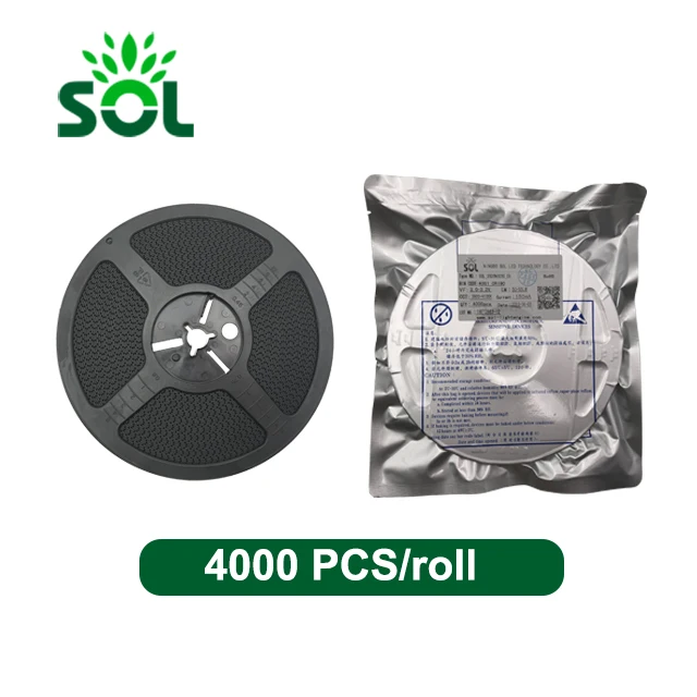 

Factory price 0.5W 60mA 2-3lm 455-475nm 2835 Blue SMD LED Chip