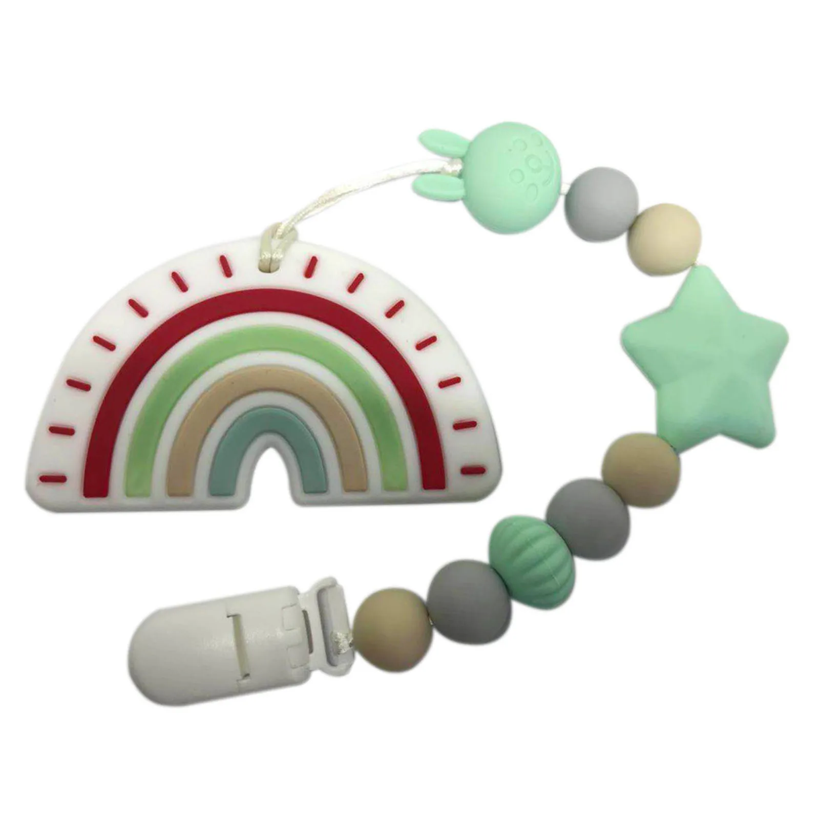 Мультяшный и милый Прорезыватель игрушка безопасный нетоксичный ABS