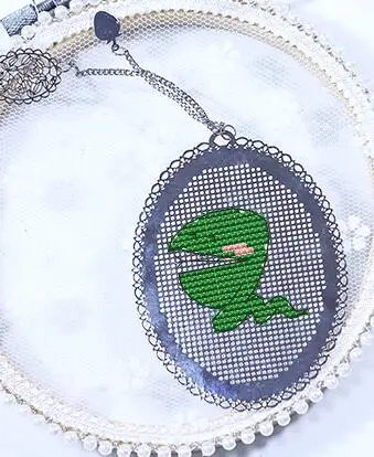 Xx DIY ремесло Стич вышивка крестиком Закладка гнезда пластик/металлическая ткань
