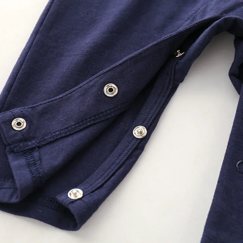 Детский хлопковый комбинезон с длинными рукавами на возраст 0-3 месяца | Детская