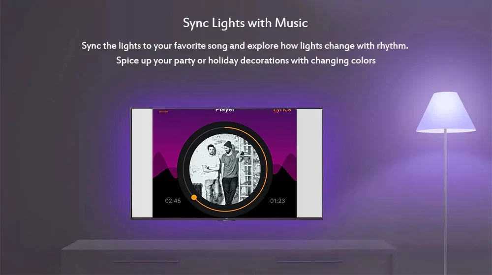 Yeelight YLDP06YL E26 E27 10Вт кзсв смарт-управляемая лампа работает с Amazon Alexa AC100-240V для струйного принтера Desk Ночной светильник