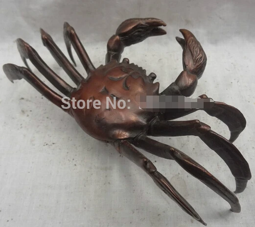 + Бесплатная доставка 10 &quotкитайские из чистой бронзы Скульптура JiXiang богатство