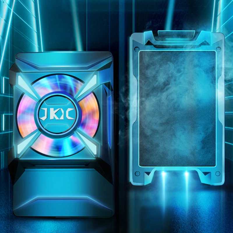 

Hot Mobile Phone Radiator Gaming Universal Phone Cooler Adjustable Portable Fan Holder Heat Sink for Cell Phones