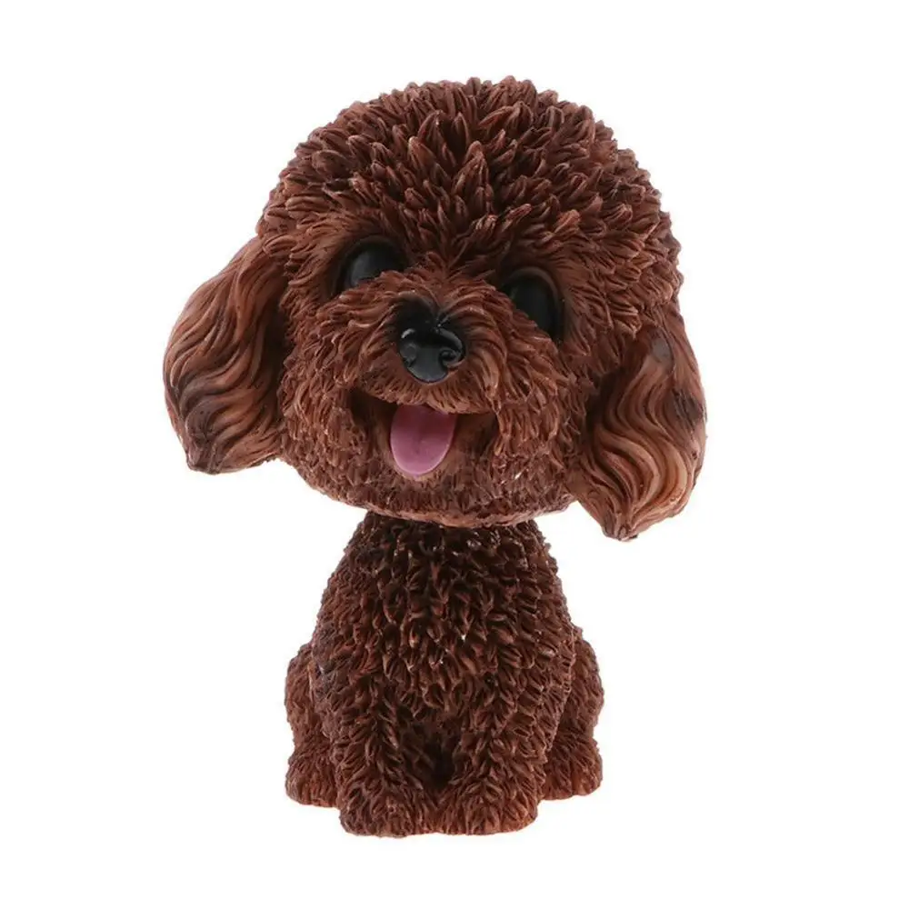 Украшение для приборной панели автомобиля игрушки щенков вращающаяся голова